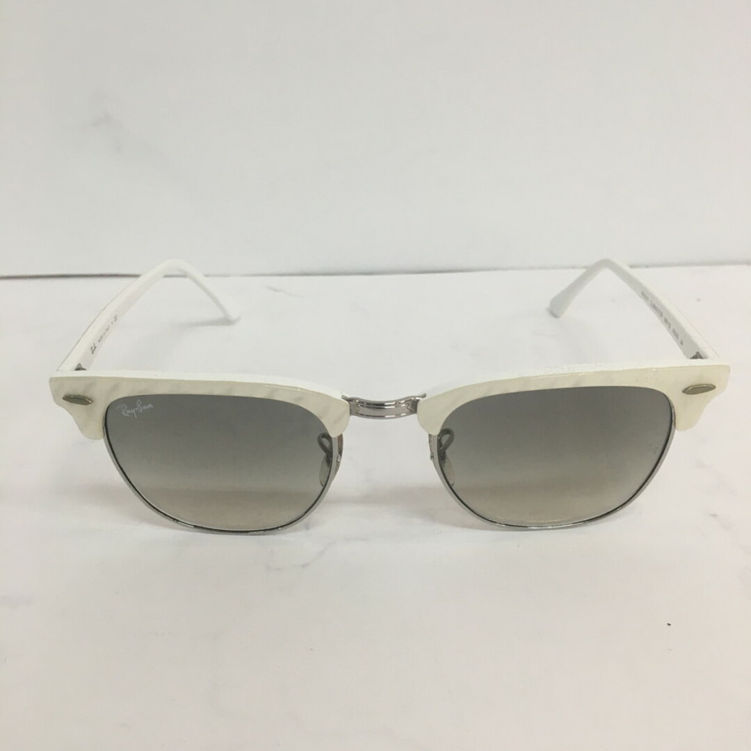 Ray-Ban - Ray-Ban RB3016 988132 49サイズ CLUBMASTER シルバー Ray-Ban - Ray-Ban RB3016 988132 49サイズ CLUBMASTER シルバー