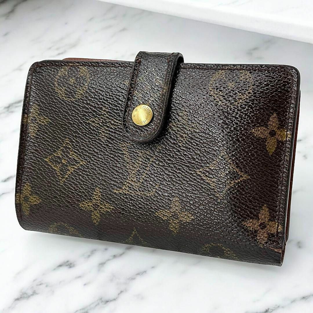 LOUIS VUITTON - 【美品】LOUIS VUITTON モノグラム 二つ折り LOUIS VUITTON - 【美品】LOUIS VUITTON モノグラム 二つ折り