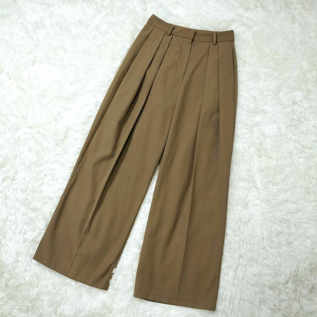 TODAYFUL - 美品 TODAYFUL Tuck Twill Trousers beige 38の通販 TODAYFUL - 美品 TODAYFUL Tuck Twill Trousers beige 38の通販