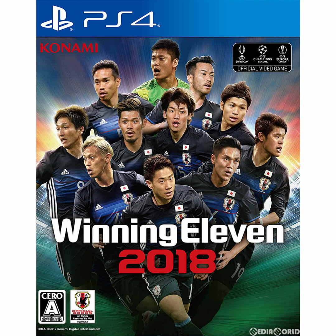 PS4ソフトウイニングイレブン2018(Winning Eleven 2018 / ウイイレ2018) コナミデジタルエンタテインメント エンタメ/ホビーのゲームソフト/ゲーム機本体(家庭用ゲームソフト)の商品写真