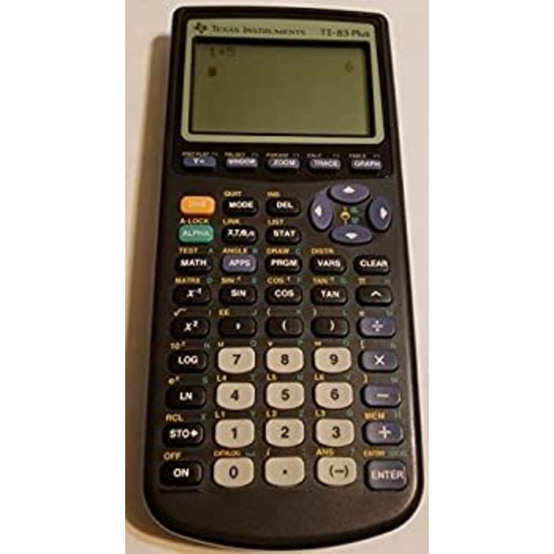 未使用・未開封品)Texas Instruments Ti-83 Plus グラフ電卓 未使用・未開封品)Texas Instruments Ti-83 Plus グラフ電卓