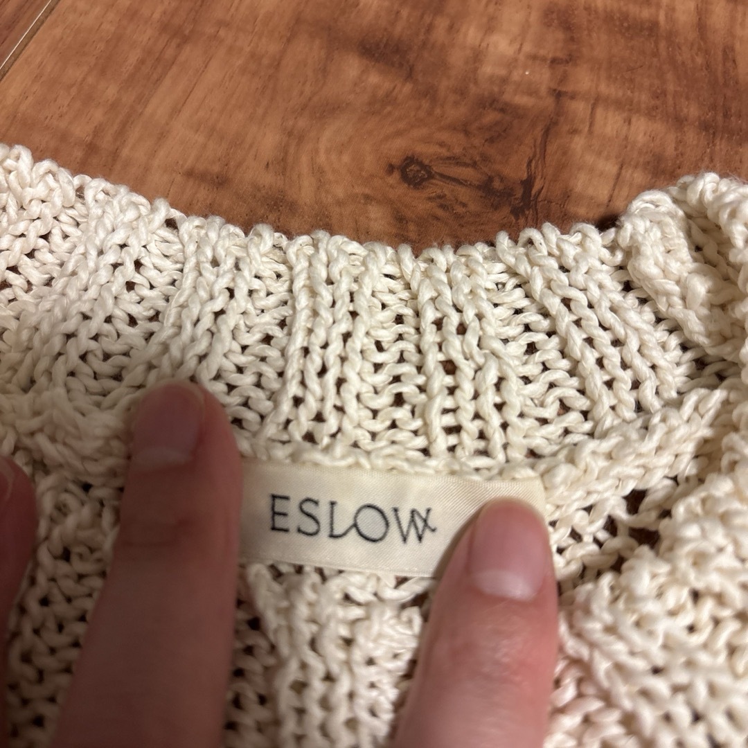 【福袋セール】の商品 IENA - CABLE ケーブルニットプルオーバー エスロー ESLOW ニット+セーター