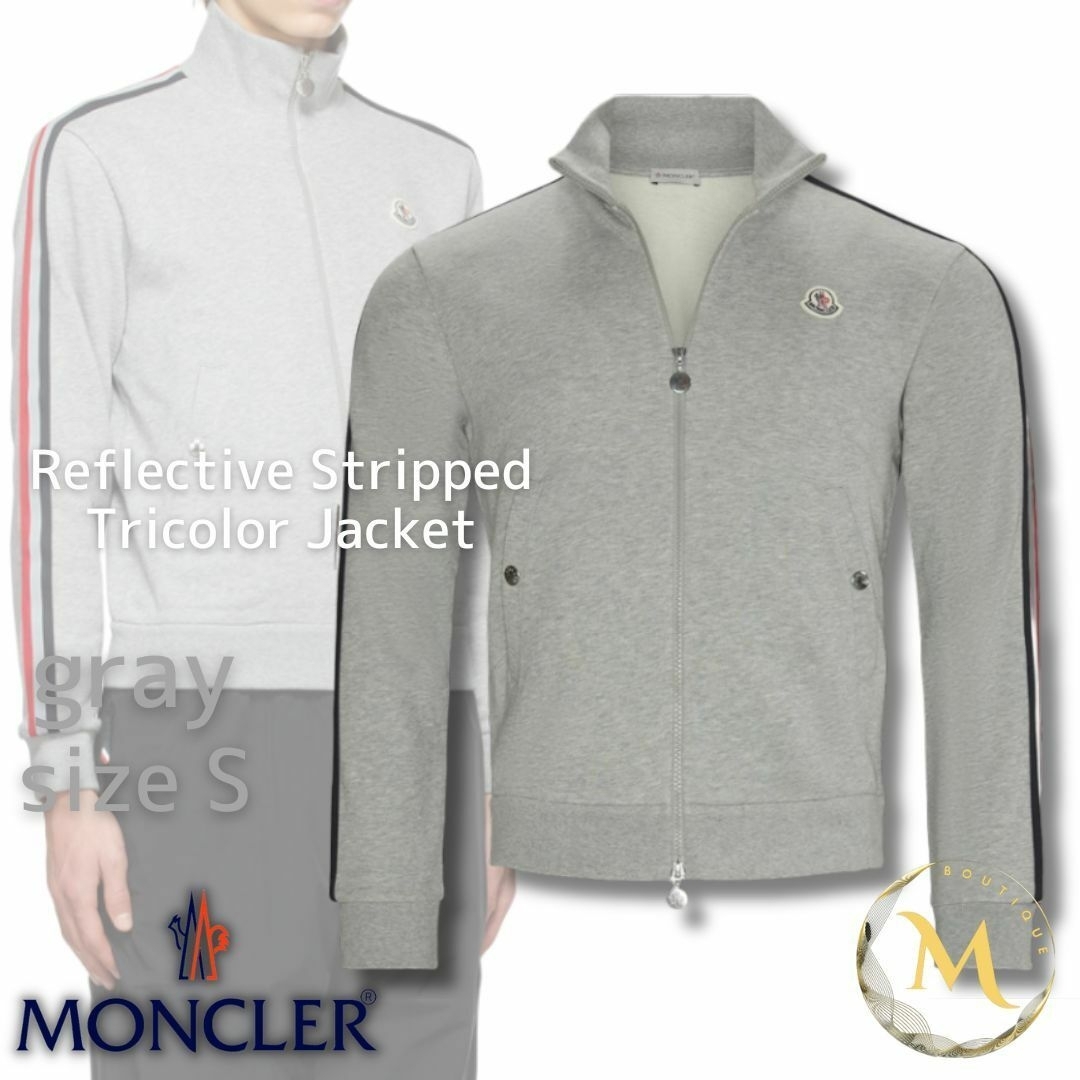 MONCLER - 新品未使用タグ付☆MONCLER ストライプライン MONCLER - 新品未使用タグ付☆MONCLER ストライプライン