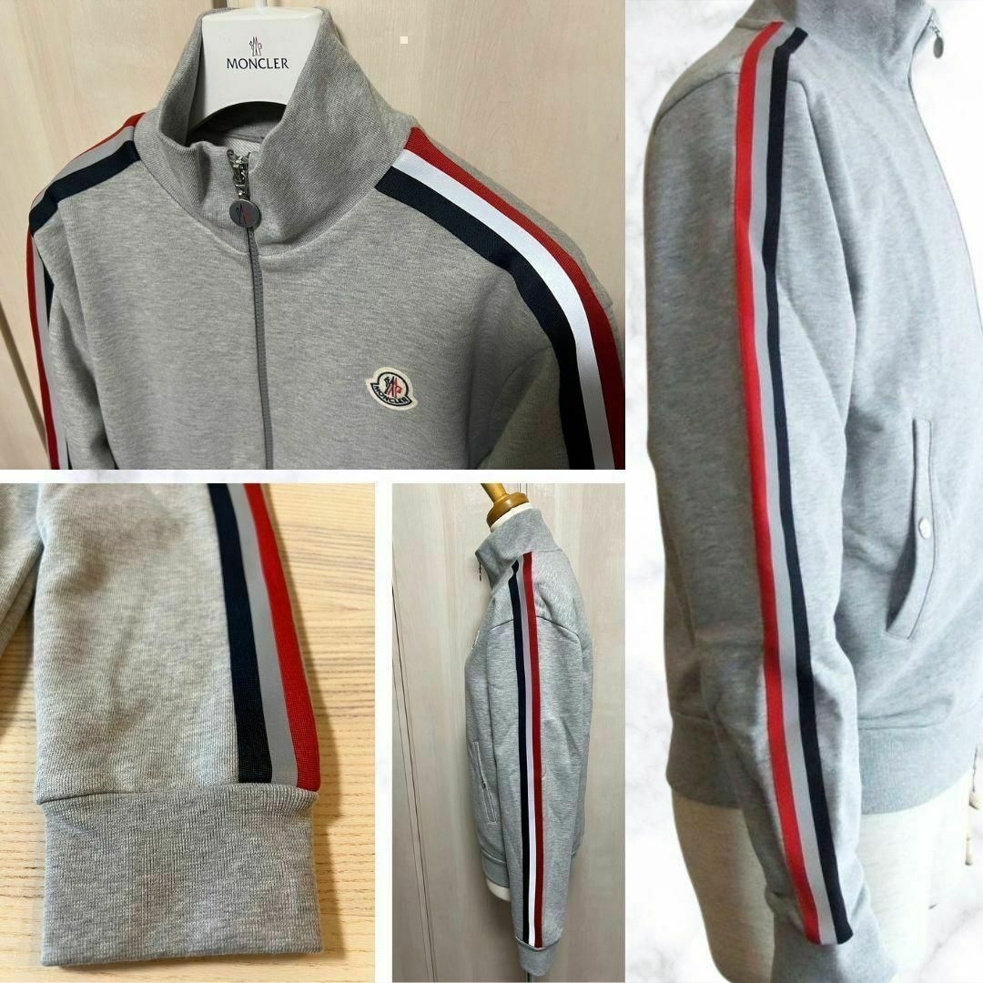 MONCLER - 新品未使用タグ付☆MONCLER ストライプライン MONCLER - 新品未使用タグ付☆MONCLER ストライプライン