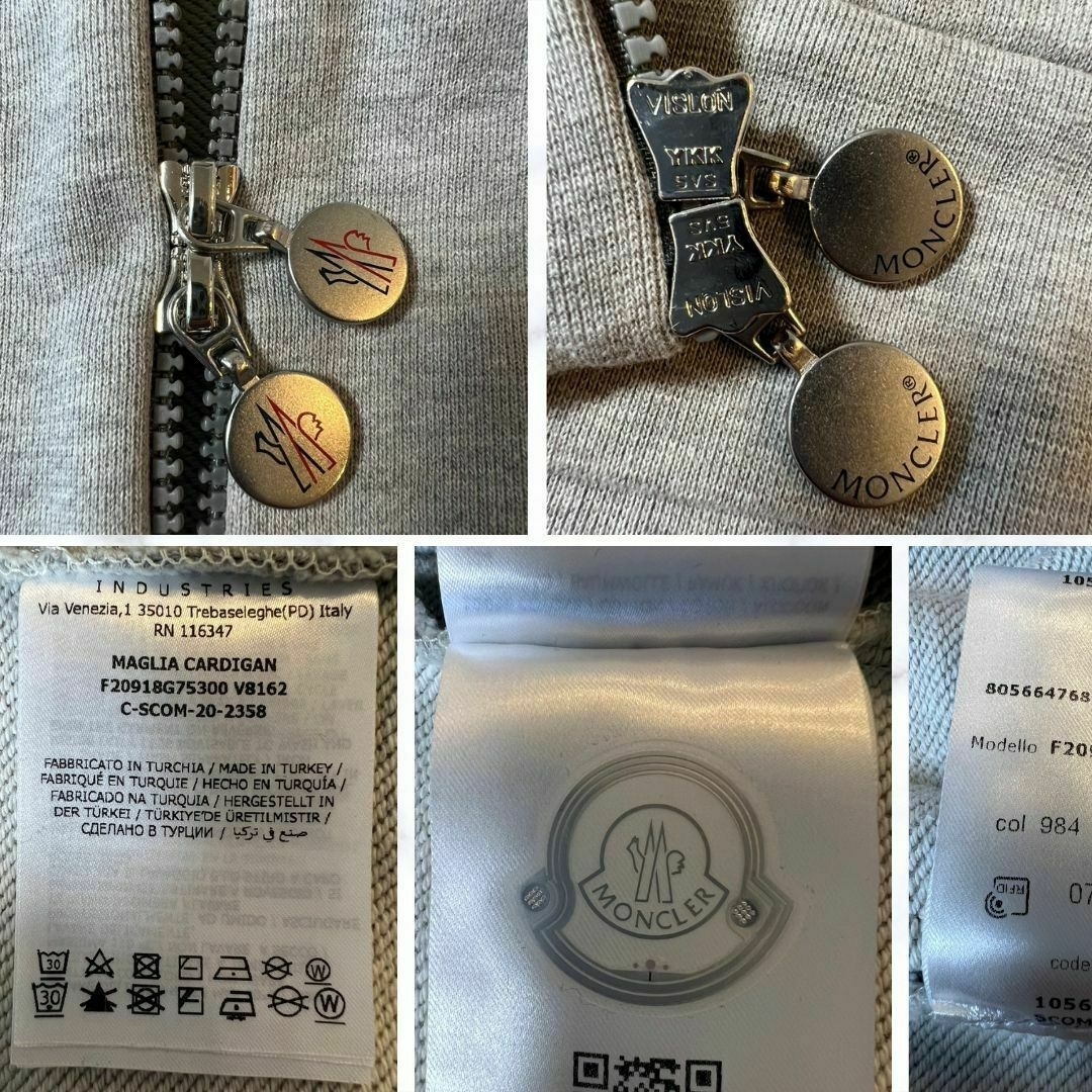 MONCLER - 新品未使用タグ付☆MONCLER ストライプライン MONCLER - 新品未使用タグ付☆MONCLER ストライプライン