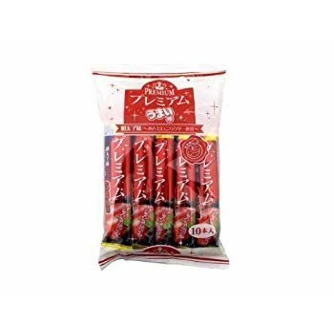 (未使用・未開封品) プレミアムうまい棒 明太子味 (1袋は10本入り) v1yptgt インテリア/住まい/日用品の文房具(その他)の商品写真