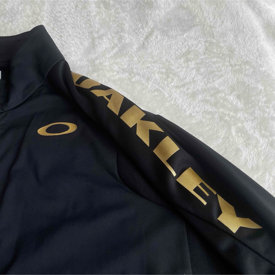 Oakley - 美品☆オークリー☆トラックジャケット☆ブラック☆XL Oakley - 美品☆オークリー☆トラックジャケット☆ブラック☆XL