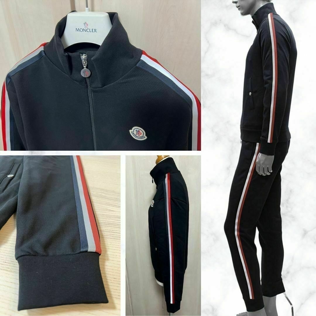 MONCLER - 新品未使用タグ付き☆MONCLER ストライプライン MONCLER - 新品未使用タグ付き☆MONCLER ストライプライン