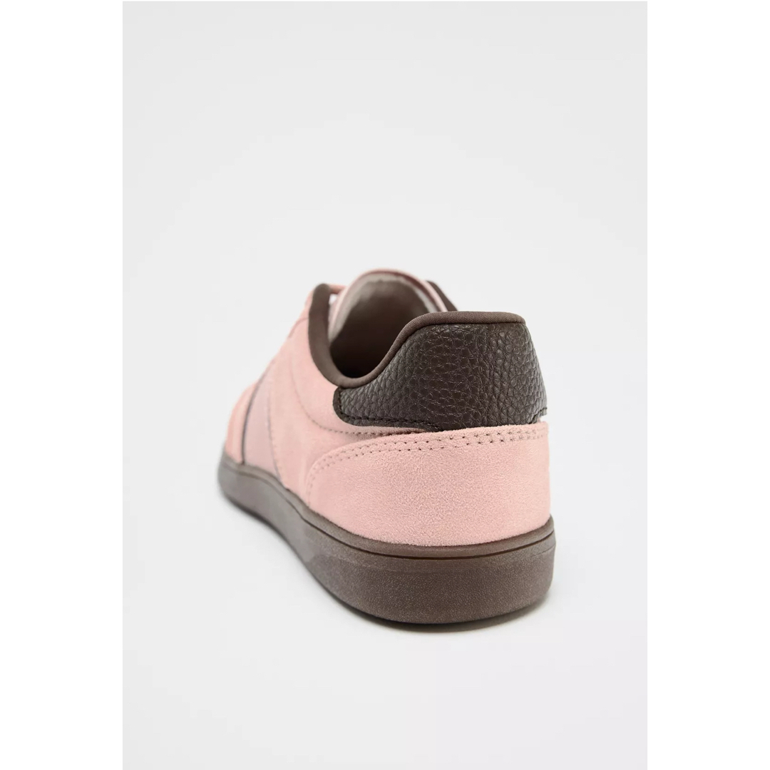 ZARA - 完売品 ZARA スニーカー ピンク 37サイズ(24cm)新品タグ ZARA - 完売品 ZARA スニーカー ピンク 37サイズ(24cm)新品タグ