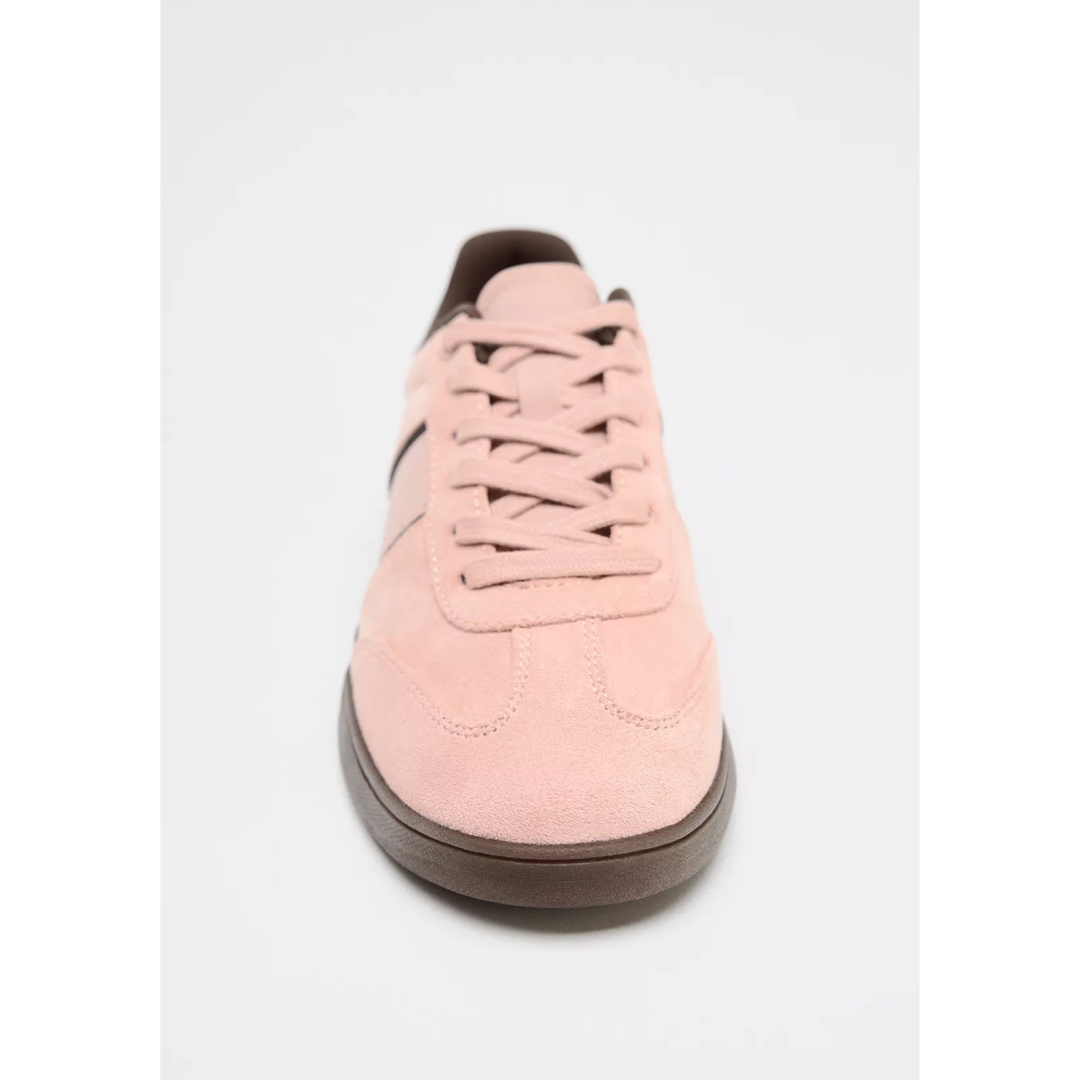 ZARA - 完売品 ZARA スニーカー ピンク 37サイズ(24cm)新品タグ ZARA - 完売品 ZARA スニーカー ピンク 37サイズ(24cm)新品タグ