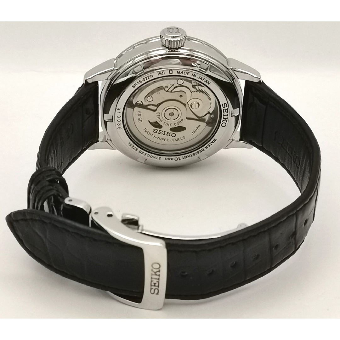 SEIKO - 美品 SEIKO セイコー 6R15-02Z0 プレサージュ 自動巻き SEIKO - 美品 SEIKO セイコー 6R15-02Z0 プレサージュ 自動巻き