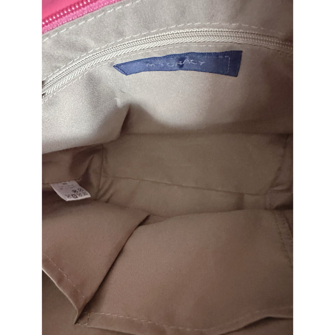 M'S GRACY - エムズグレイシー♡リボン付トートバッグピンクの M'S GRACY - エムズグレイシー♡リボン付トートバッグピンクの