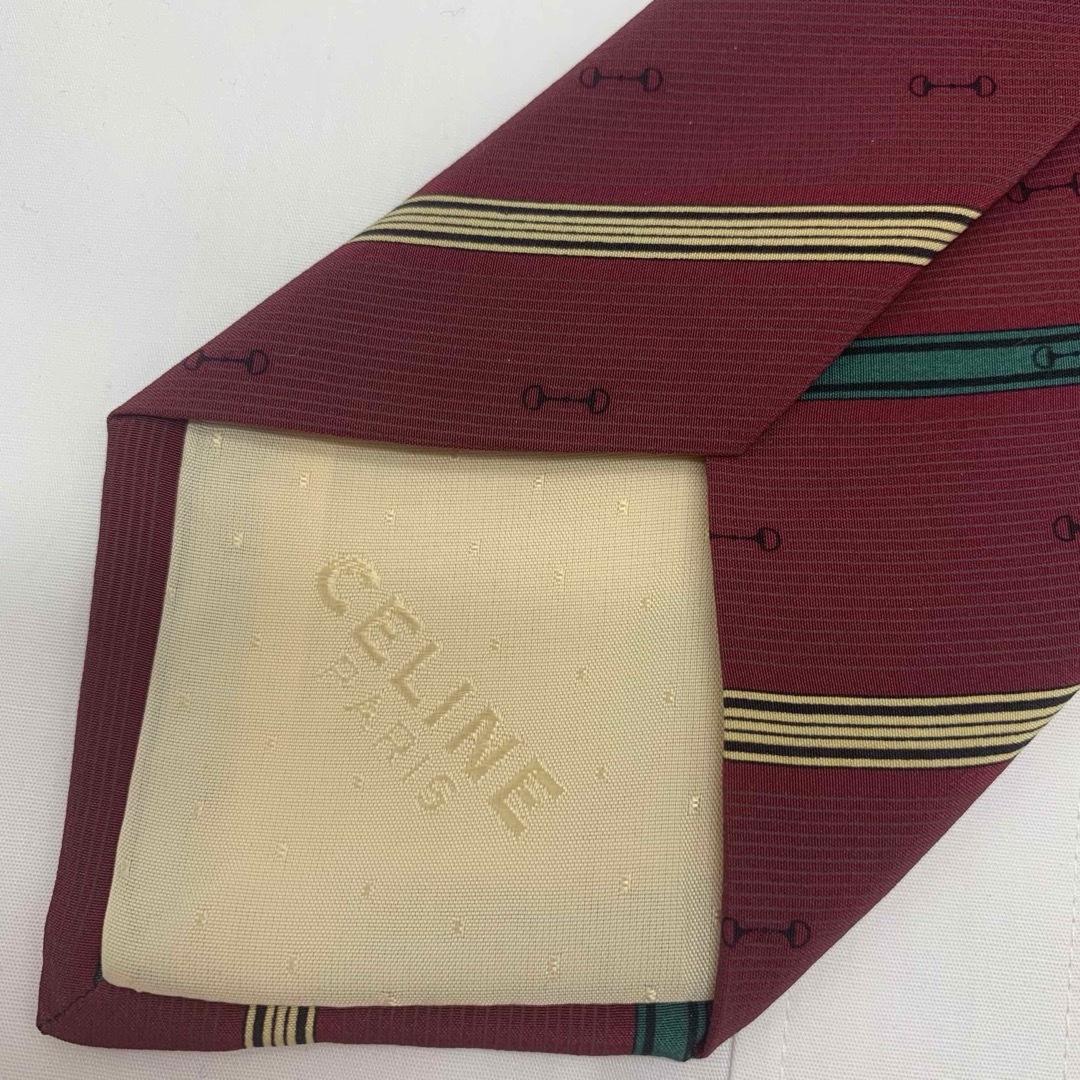 CELINE - 【極美品】セリーヌ 高級 シルクネクタイ ネクタイ CELINE - 【極美品】セリーヌ 高級 シルクネクタイ ネクタイ