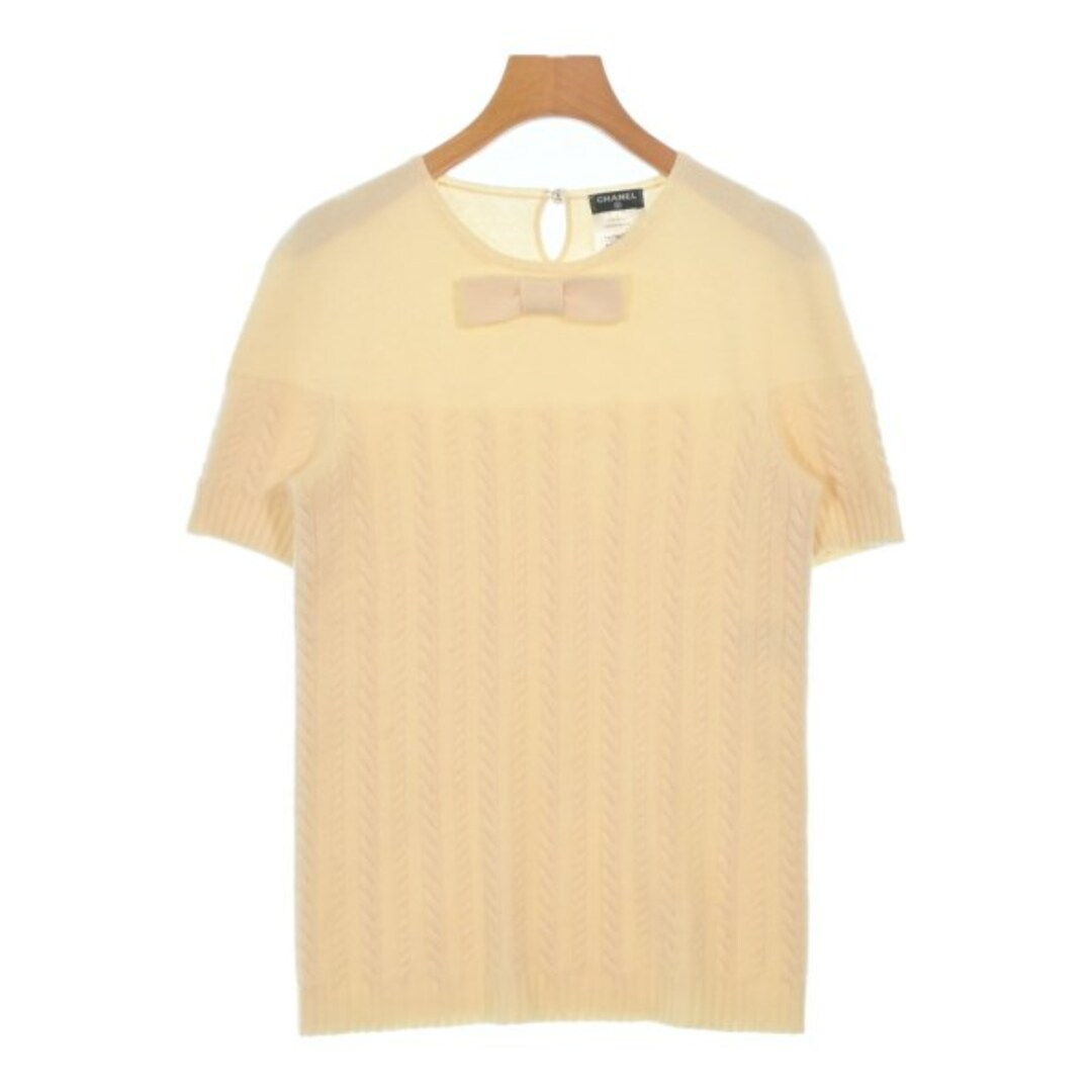 CHANEL - CHANEL シャネル ニット・セーター 38(S位) アイボリー CHANEL - CHANEL シャネル ニット・セーター 38(S位) アイボリー