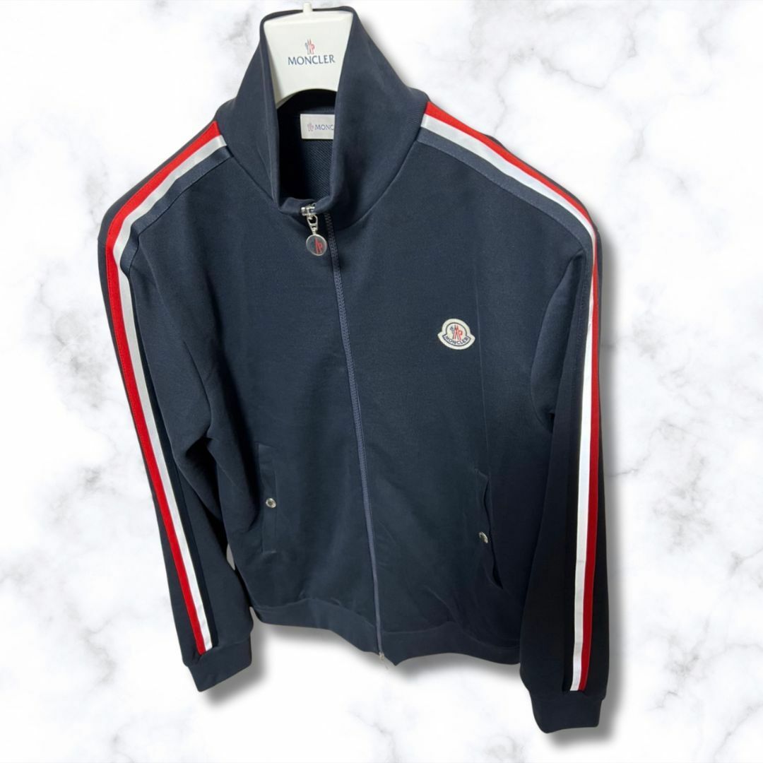 MONCLER - 新品未使用☆MONCLER ストライプライン トラック MONCLER - 新品未使用☆MONCLER ストライプライン トラック