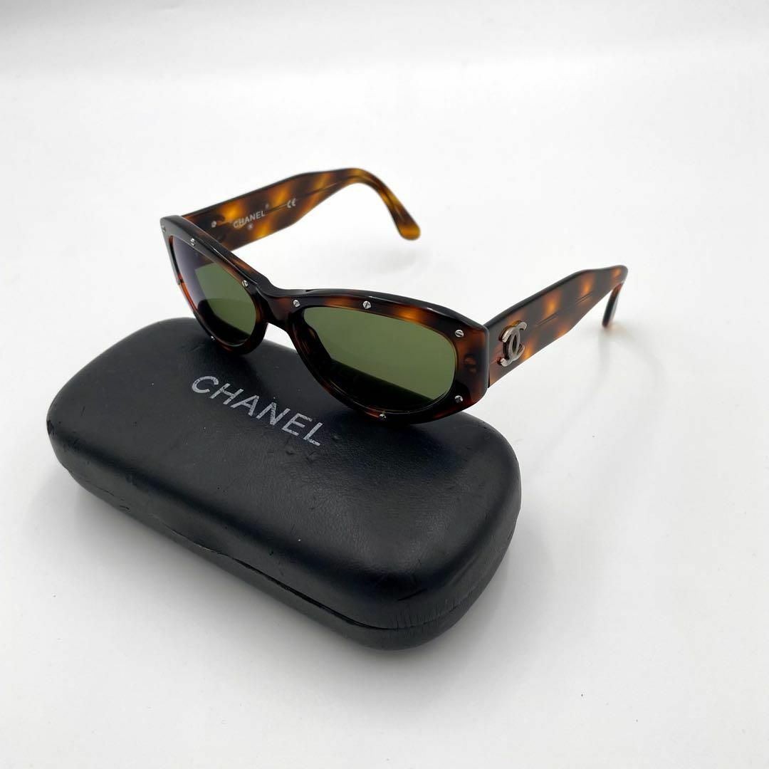 CHANEL - CHANEL シャネル サングラス スタッズ 06918 91235の CHANEL - CHANEL シャネル サングラス スタッズ 06918 91235の