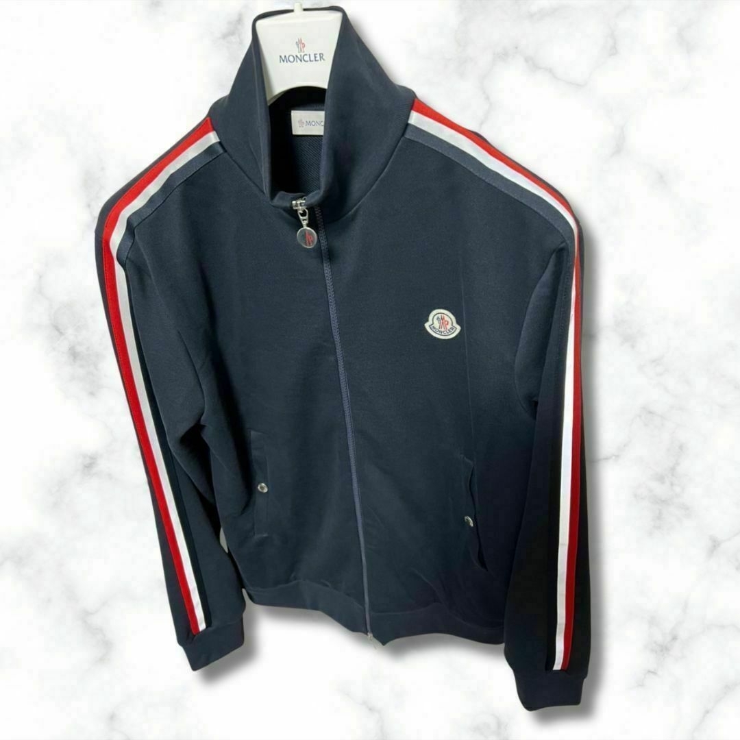 MONCLER - 新品未使用☆MONCLER ストライプライン トラック MONCLER - 新品未使用☆MONCLER ストライプライン トラック