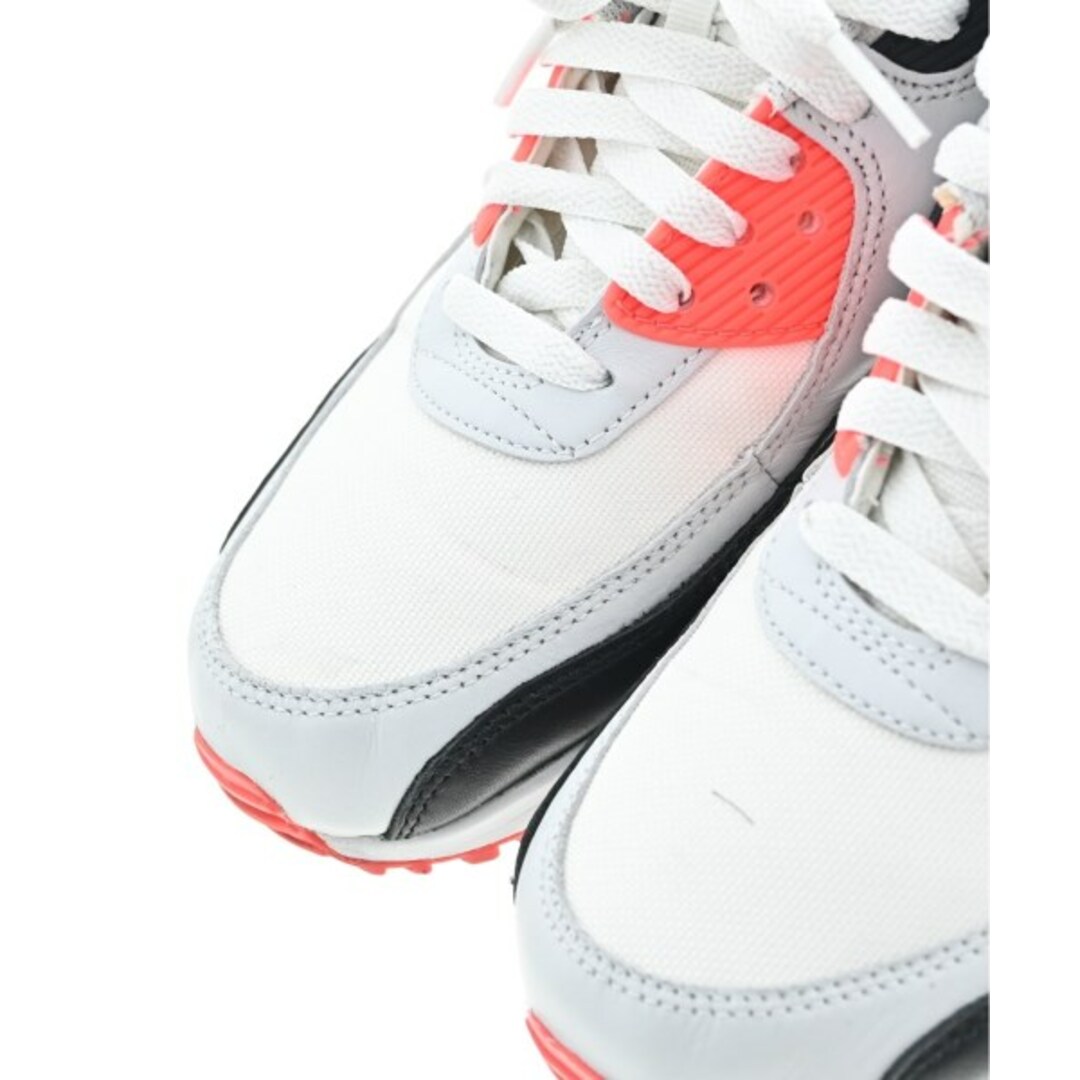 NIKE - NIKE ナイキ スニーカー 24.5cm 白xグレーx黒 【古着 NIKE - NIKE ナイキ スニーカー 24.5cm 白xグレーx黒 【古着