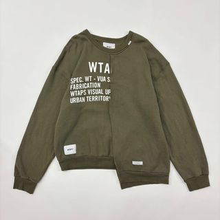 W)taps - 21ss WTAPS ラグズ クルーネック コットン スウェット W)taps - 21ss WTAPS ラグズ クルーネック コットン スウェット