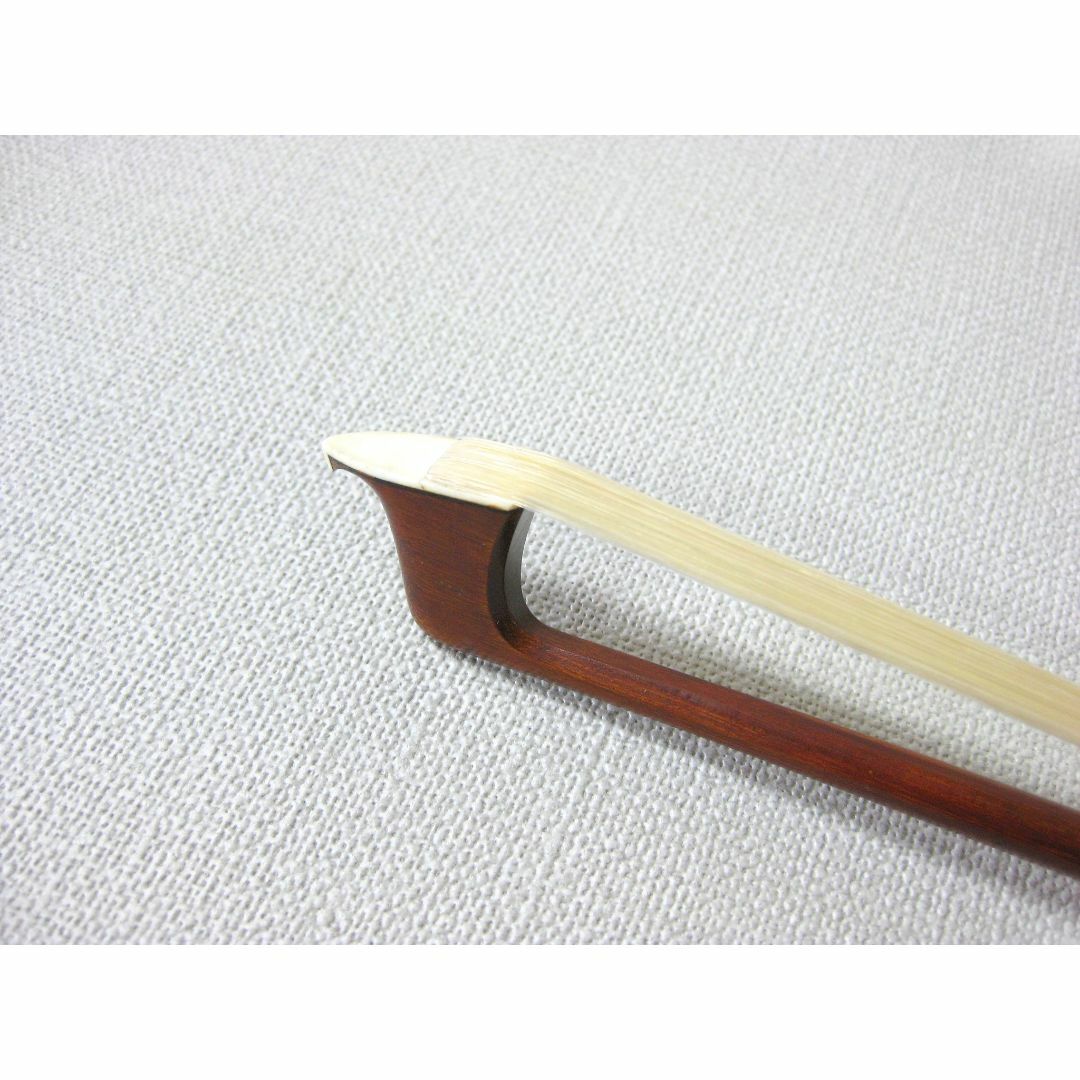 上質ノースタンプ】 フェルナンブコ・銀黒檀 バイオリン弓 4/4の 上質ノースタンプ】 フェルナンブコ・銀黒檀 バイオリン弓 4/4の