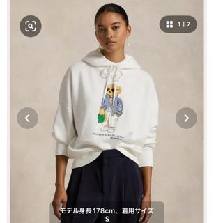 POLO RALPH LAUREN(パーカー ・ ホワイト/白色系)のフリマ POLO RALPH LAUREN(パーカー ・ ホワイト/白色系)のフリマ