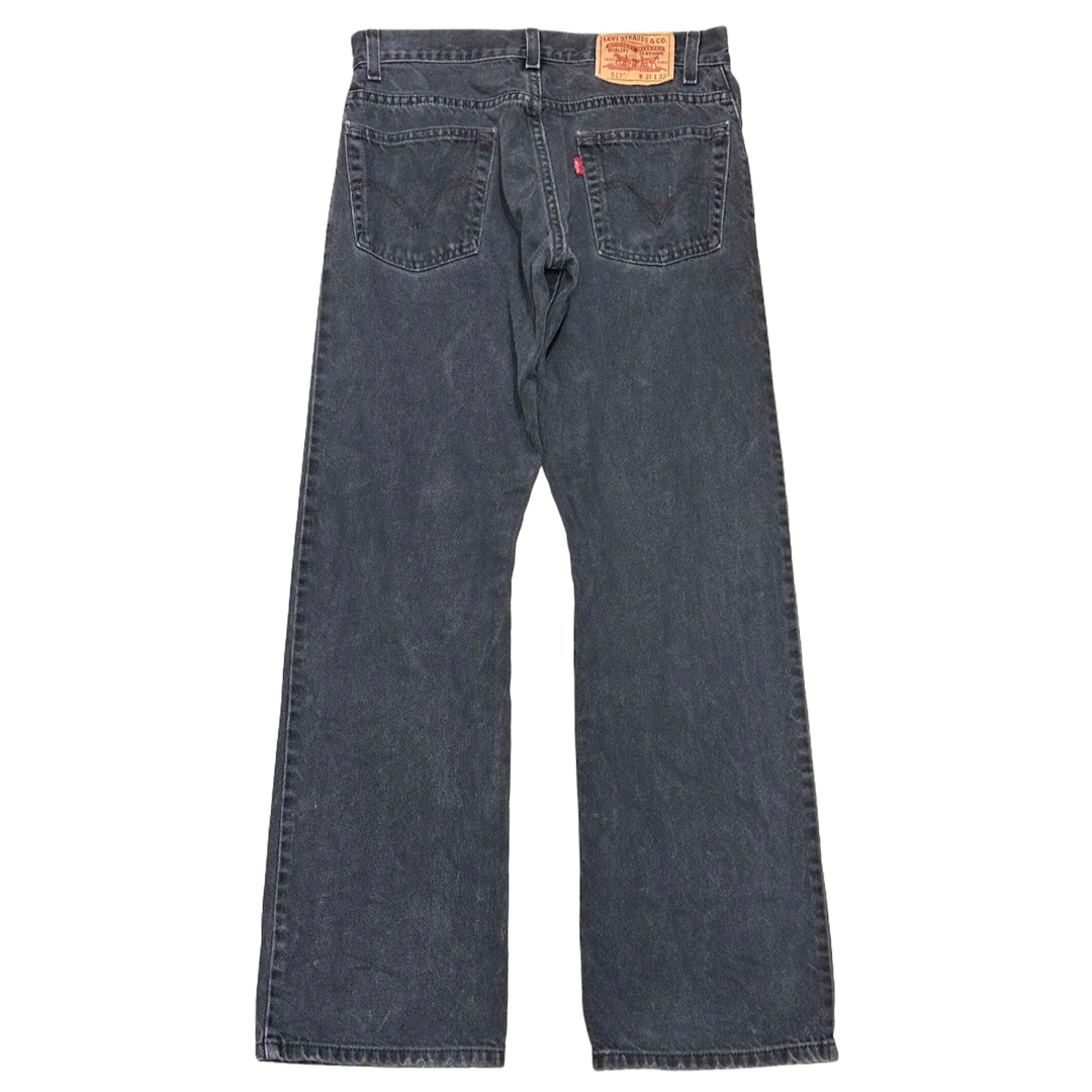 Levi's - 希少 Levis リーバイス 517 ブラックデニム ジーンズ Levi's - 希少 Levis リーバイス 517 ブラックデニム ジーンズ