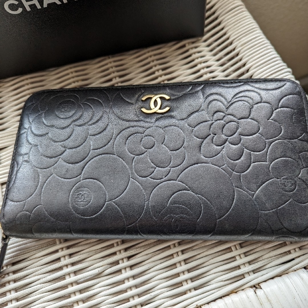 CHANEL - 超美品シャネルカメリア長財布の通販 by チャミ CHANEL - 超美品シャネルカメリア長財布の通販 by チャミ