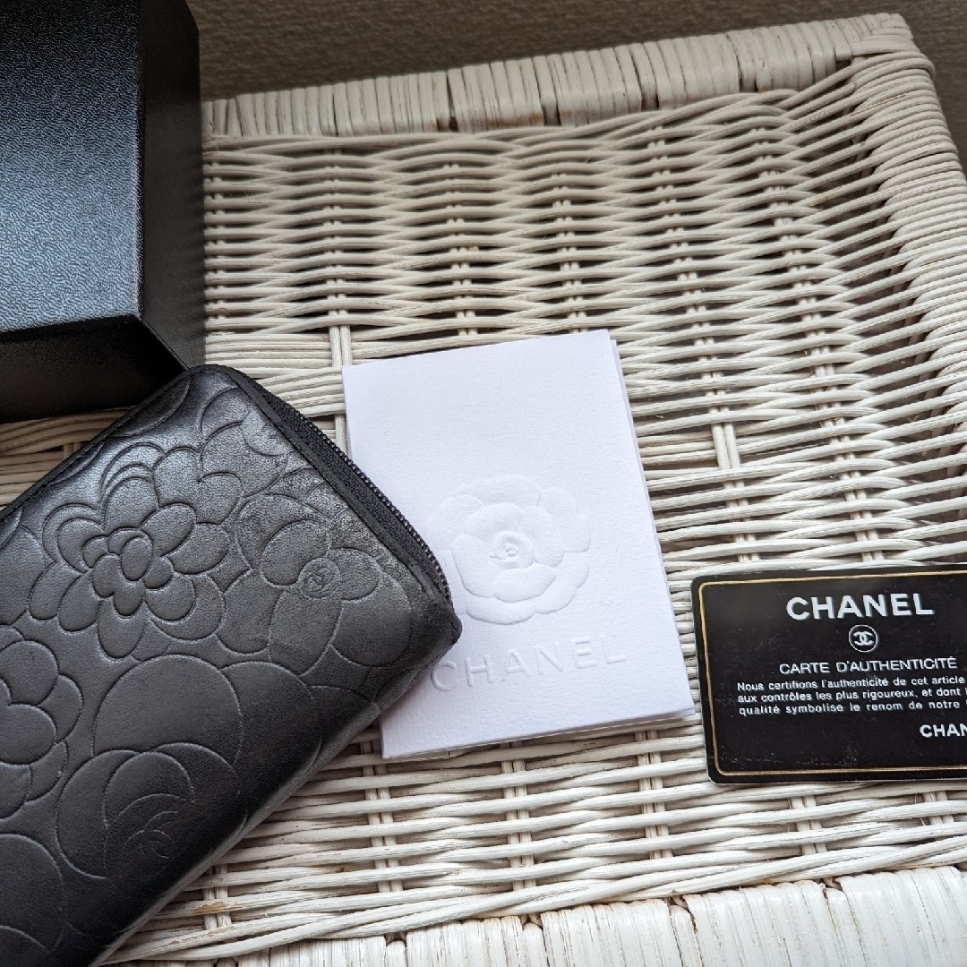 CHANEL - 超美品シャネルカメリア長財布の通販 by チャミ CHANEL - 超美品シャネルカメリア長財布の通販 by チャミ