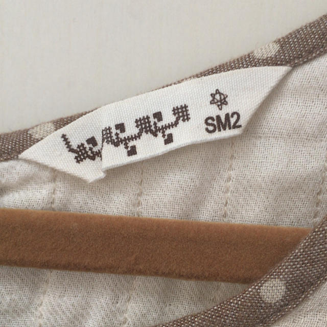 SM2(サマンサモスモス)のSM2 ドットワンピース レディースのワンピース(ひざ丈ワンピース)の商品写真