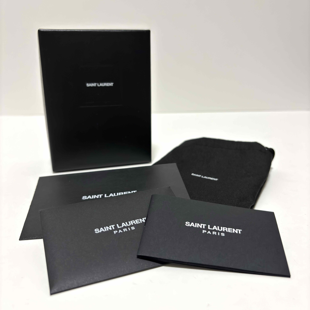 SAINT LAURENT - 159箱付✨極美品✨サンローラン 三つ折り財布 SAINT LAURENT - 159箱付✨極美品✨サンローラン 三つ折り財布