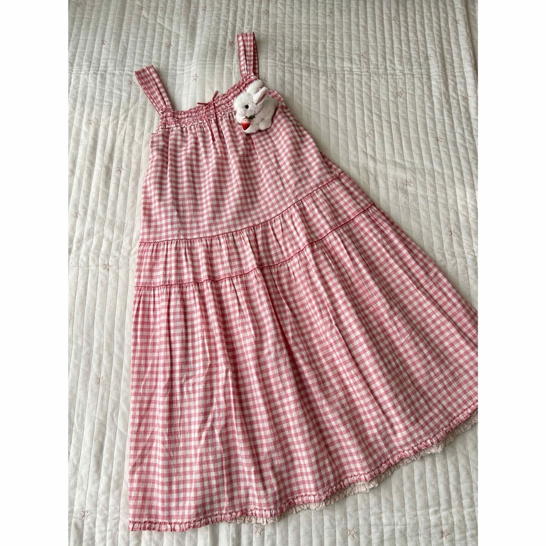 PINK HOUSE - ピンクハウス キャミ ワンピース 二枚仕立て PINK HOUSE - ピンクハウス キャミ ワンピース 二枚仕立て
