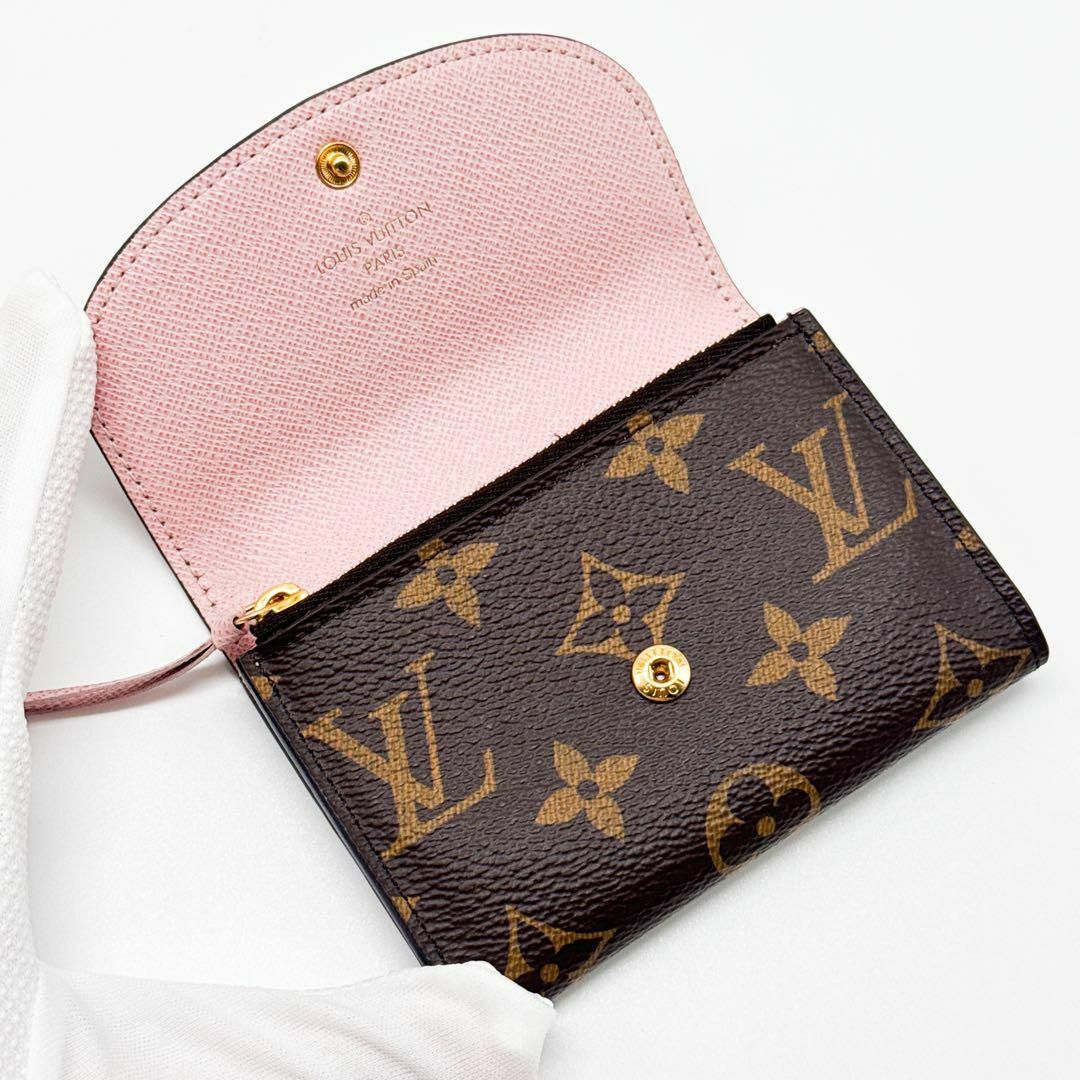LOUIS VUITTON - ルイヴィトン モノグラム ポルトモネ ロザリ LOUIS VUITTON - ルイヴィトン モノグラム ポルトモネ ロザリ