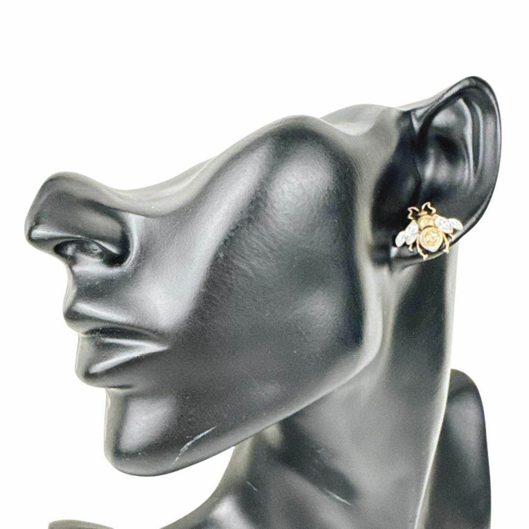 GUCCI - GUCCI ピアス BEE 蜂 インターロッキングG エイジング GUCCI - GUCCI ピアス BEE 蜂 インターロッキングG エイジング