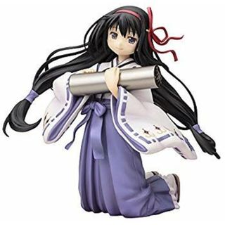 (未使用･未開封品)　コトブキヤ 劇場版 魔法少女まどか☆マギカ 暁美ほむら-巫女服- 1/8スケール PVC製 塗装済み完成品フィギュア kmdlckf(特撮)