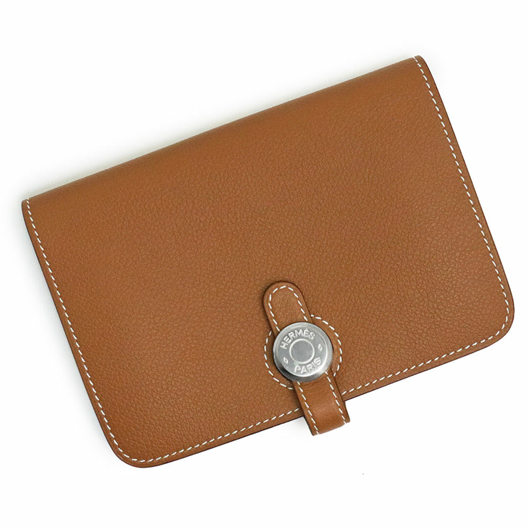 HERMES - エルメス ドゴン コンパクト 二つ折り財布 ヴォー HERMES - エルメス ドゴン コンパクト 二つ折り財布 ヴォー