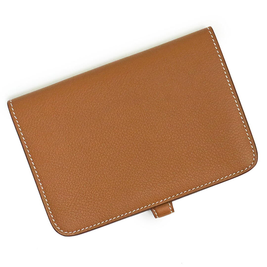 HERMES - エルメス ドゴン コンパクト 二つ折り財布 ヴォー HERMES - エルメス ドゴン コンパクト 二つ折り財布 ヴォー