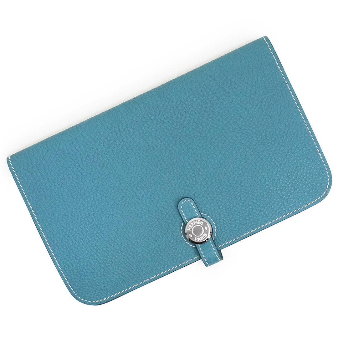 HERMES - エルメス ドゴン デュオ GM 二つ折り長財布 トゴ HERMES - エルメス ドゴン デュオ GM 二つ折り長財布 トゴ