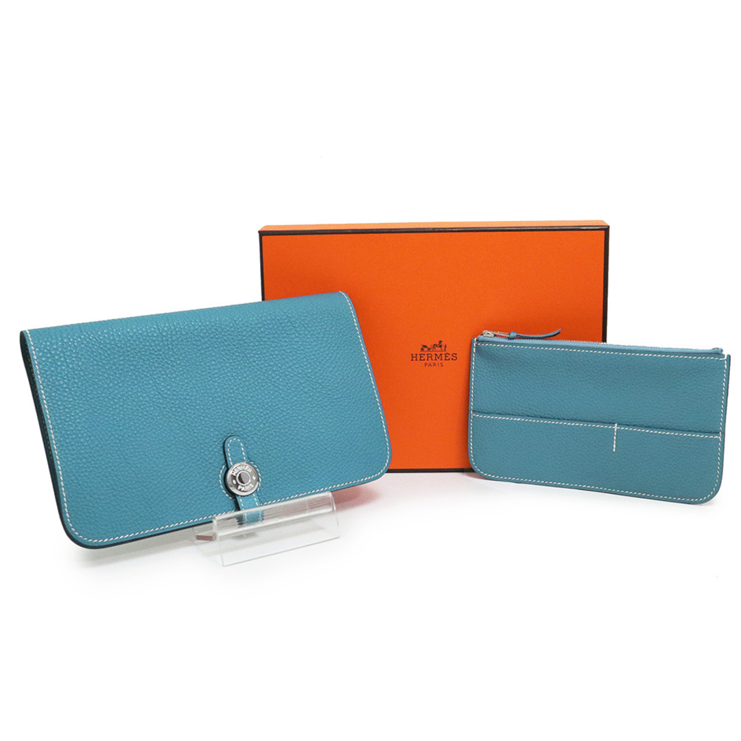 HERMES - エルメス ドゴン デュオ GM 二つ折り長財布 トゴ HERMES - エルメス ドゴン デュオ GM 二つ折り長財布 トゴ