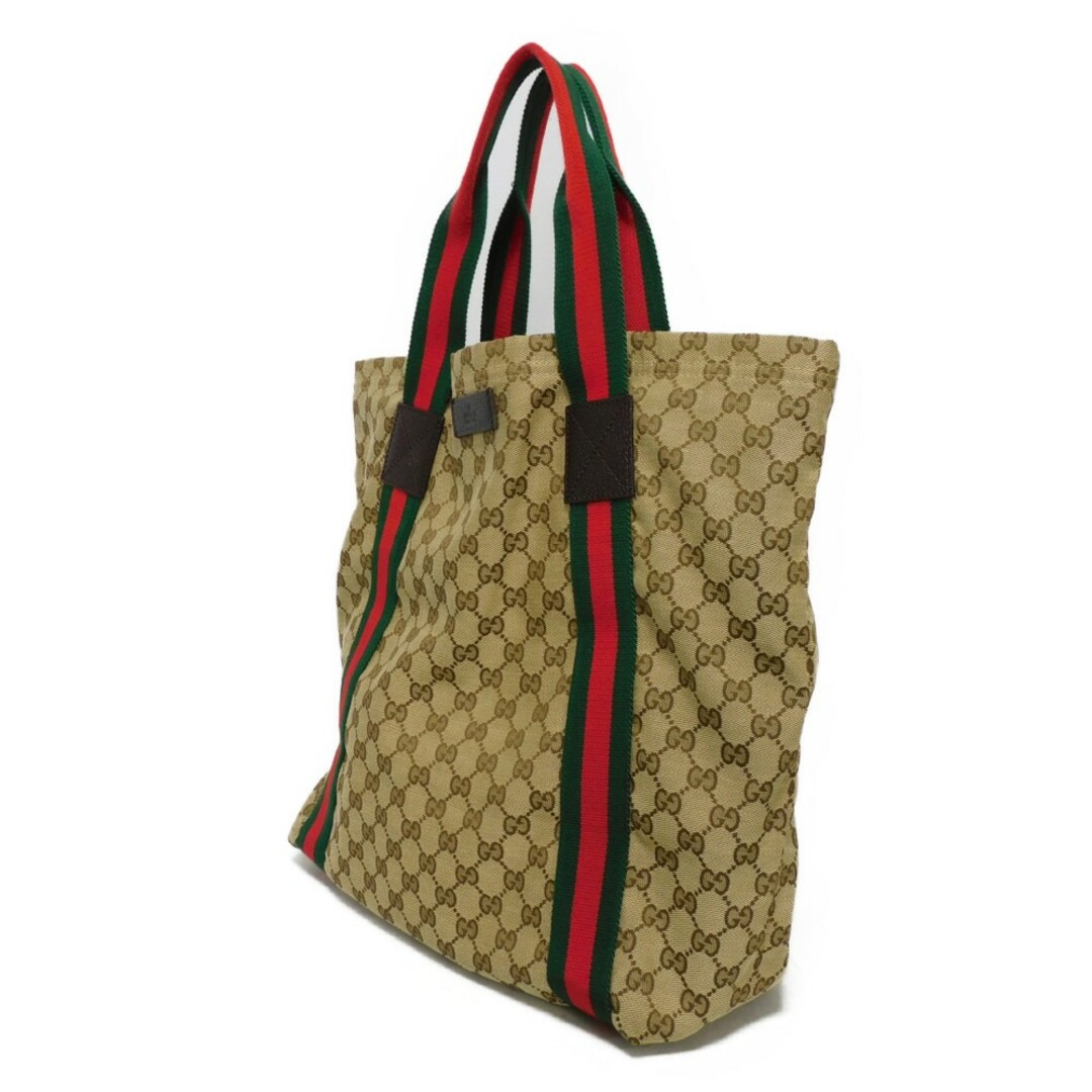 GUCCI - GUCCI グッチ シェリーライン トート ウェブ ストライプ GUCCI - GUCCI グッチ シェリーライン トート ウェブ ストライプ
