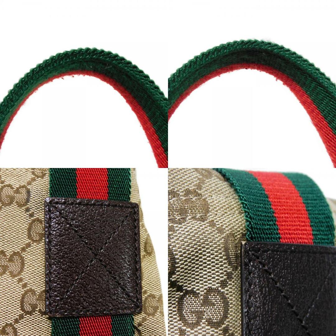 GUCCI - GUCCI グッチ シェリーライン トート ウェブ ストライプ GUCCI - GUCCI グッチ シェリーライン トート ウェブ ストライプ