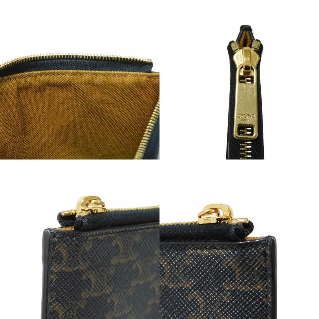 CELINE - CELINE セリーヌ トリオンフ コインパース 箔押し 旧型 CELINE - CELINE セリーヌ トリオンフ コインパース 箔押し 旧型