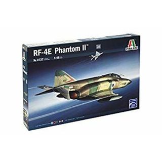 (未使用･未開封品)　タミヤ イタレリ 1/48 飛行機シリーズ No.2737 RF-4 E ファントム II プラモデル 38737 kmdlckf(模型/プラモデル)