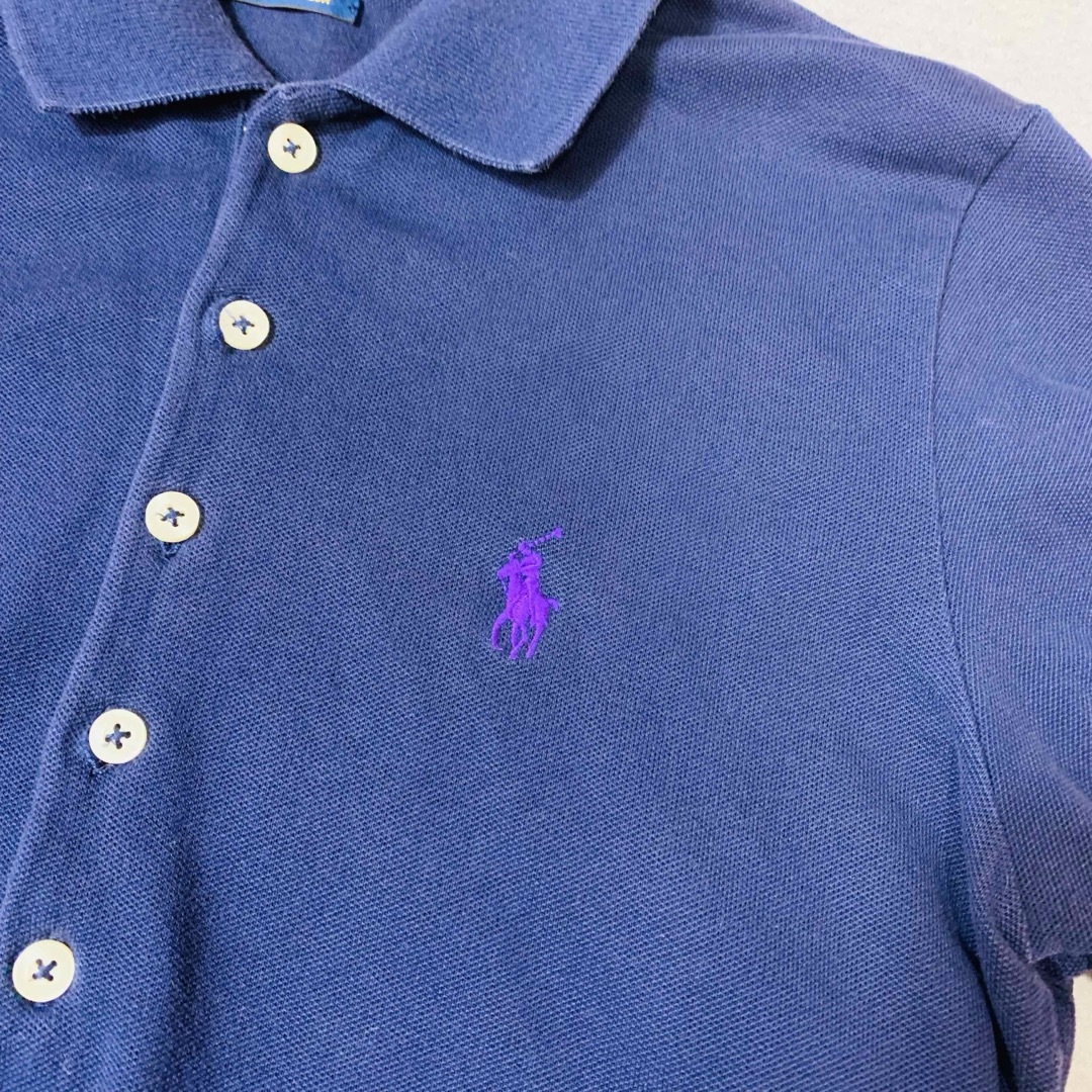 Ralph Lauren - 【美品】ラルフローレン 紫ポニー刺繍 Ralph Lauren - 【美品】ラルフローレン 紫ポニー刺繍