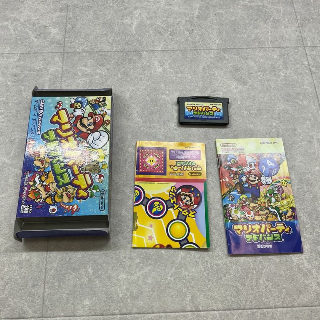 ゲームボーイアドバンス/GBA/ マリオパーティ アドバンス ゲームボーイアドバンス/GBA/ マリオパーティ アドバンス