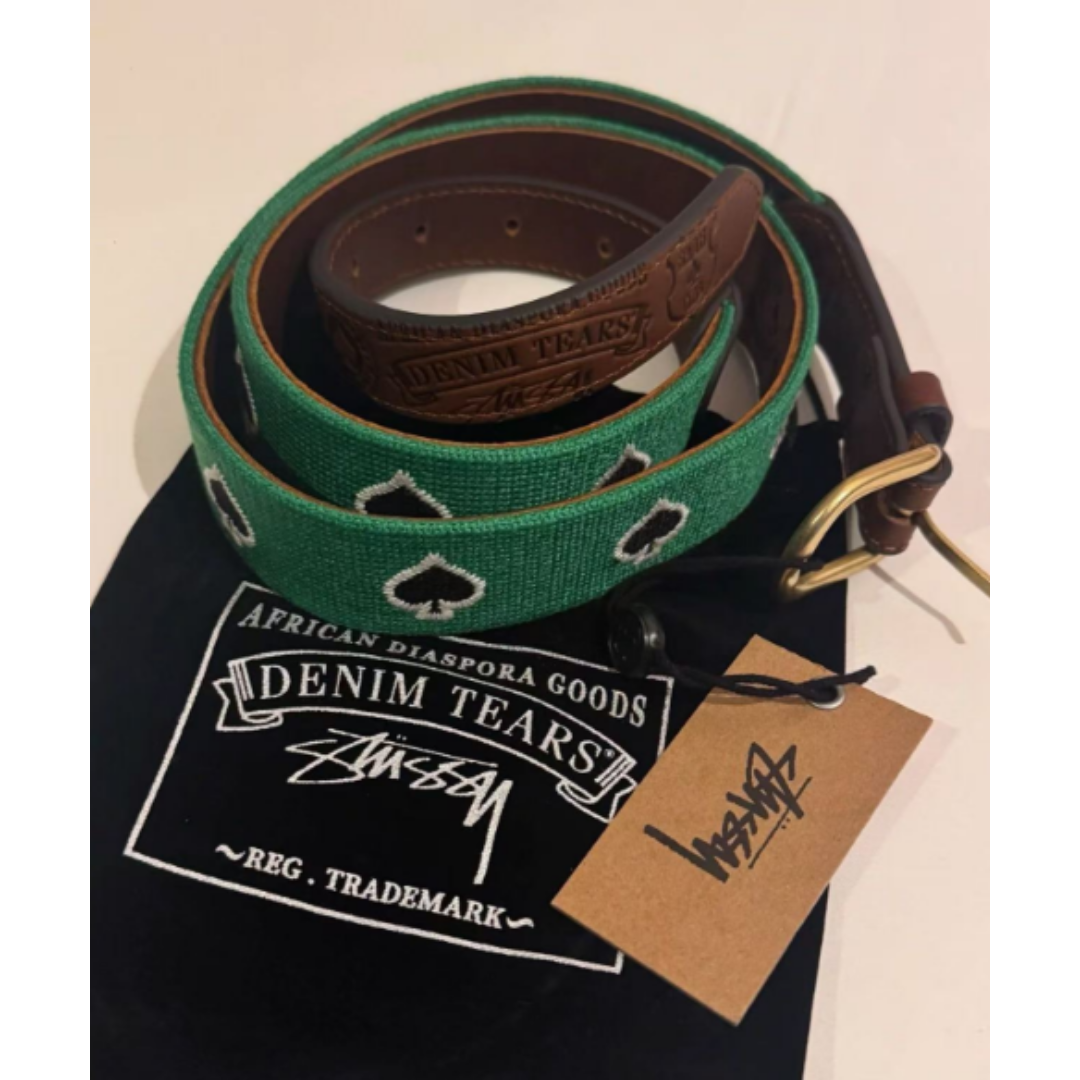 ベルト Stussy x Denim Tears Needle Point Belt