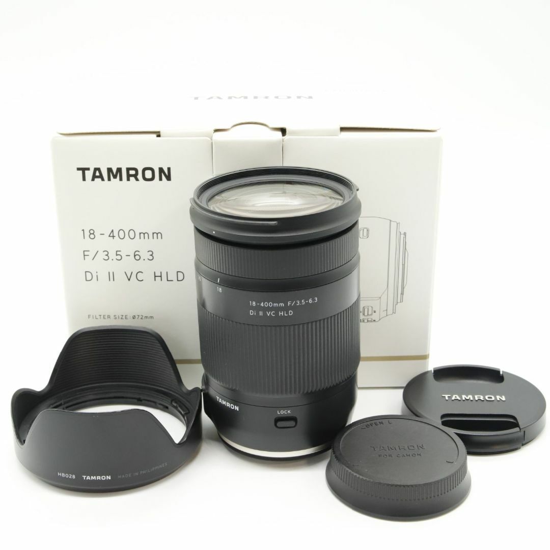 TAMRON - □良品□18-400mm F3.5-6.3 DiII VC HLD キヤノン用の TAMRON - □良品□18-400mm F3.5-6.3 DiII VC HLD キヤノン用の