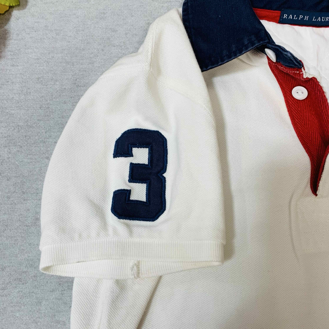 Ralph Lauren - 美品】ラルフローレン ビッグポニー刺繍 半袖 Ralph Lauren - 美品】ラルフローレン ビッグポニー刺繍 半袖