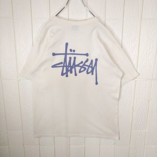 STUSSY - 【STUSSY】ショーンフォントロゴ Tシャツ クリーム STUSSY - 【STUSSY】ショーンフォントロゴ Tシャツ クリーム