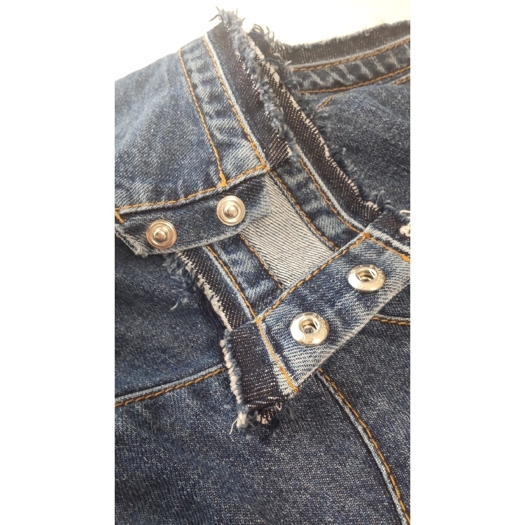 sacai - 23SS sacai フリンジデニムカットソーの通販 by You sacai - 23SS sacai フリンジデニムカットソーの通販 by You