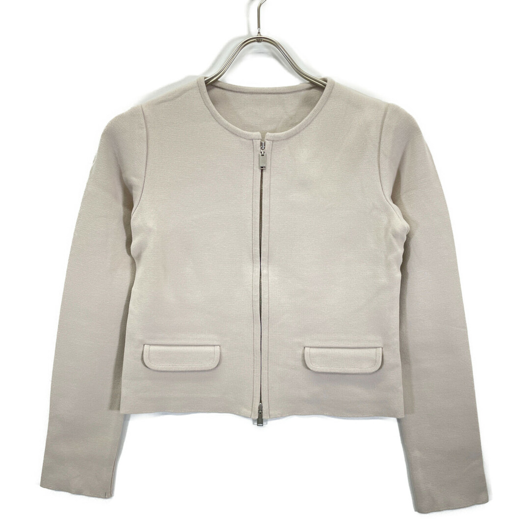 FOXEY - フォクシー 38054 ベージュ Urban Standard ニットジャケット 38 FOXEY - フォクシー 38054 ベージュ Urban Standard ニットジャケット 38